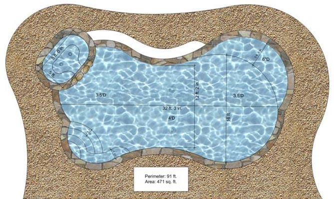 Tahitian Pool Design